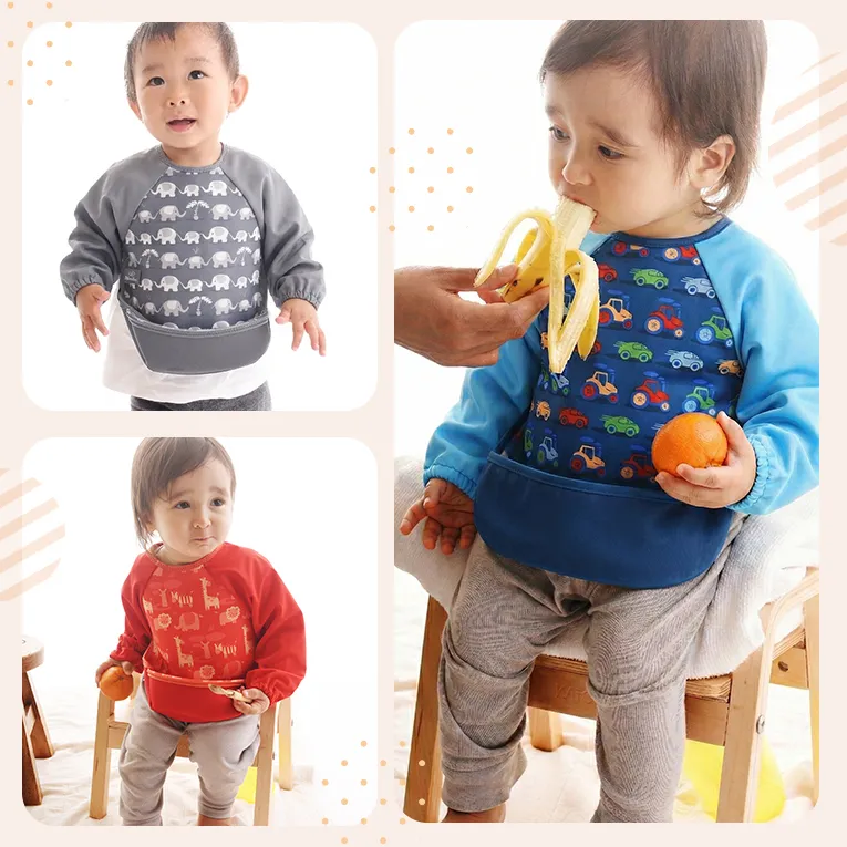 ラグランスリーブ付き ウルトラビブ＜0歳1歳2歳＞Bibetta ビベッタ