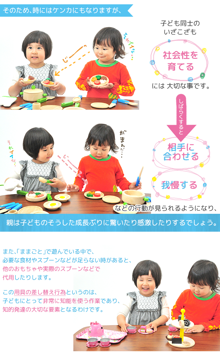 おままごとのメインディッシュ お肉 お魚 おままごと 食材 調理器具