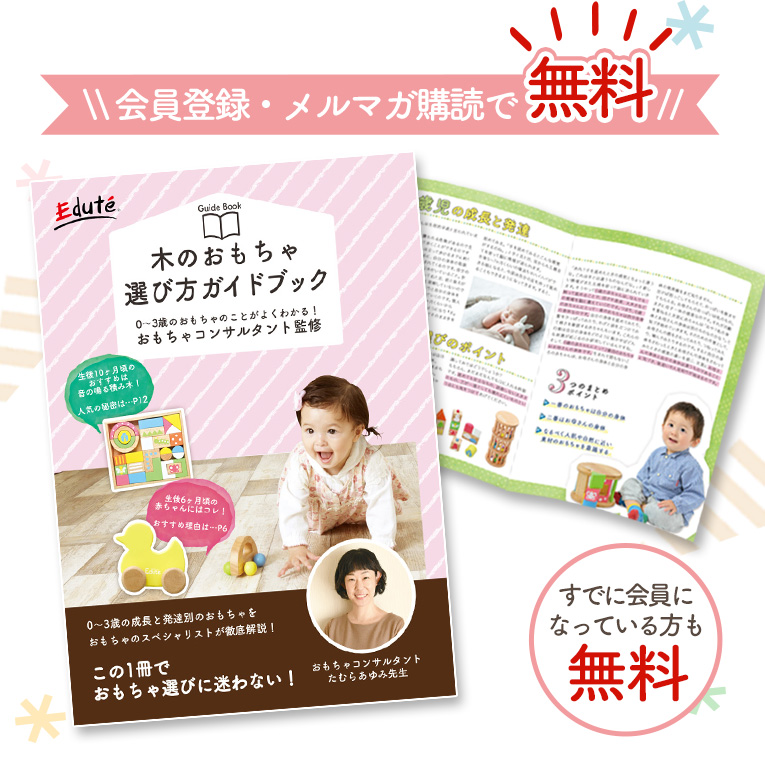 木のおもちゃ選び方ガイドブック