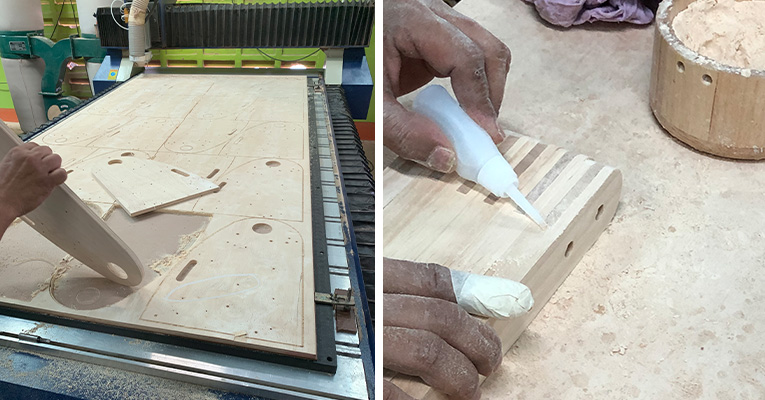 職人による一つ一つ丁寧な物作り