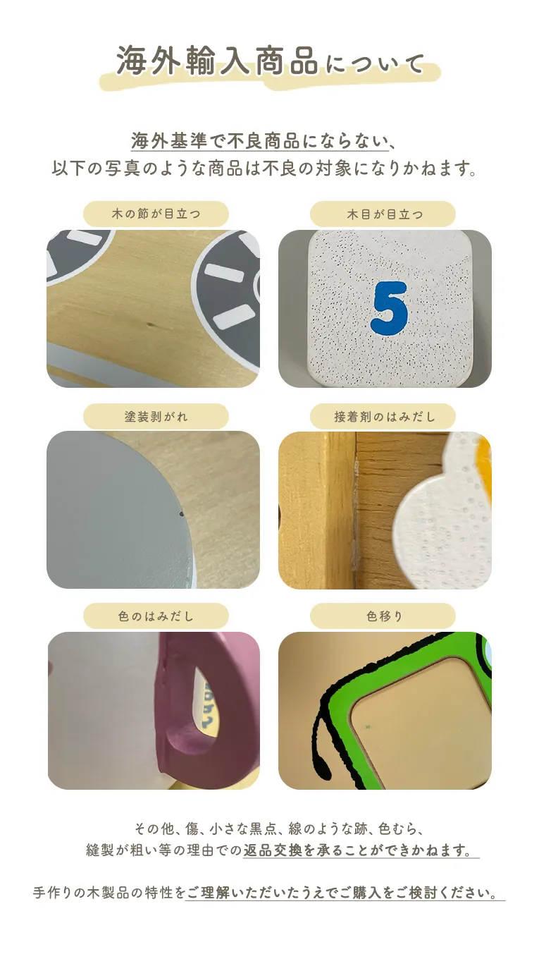 海外輸入商品について