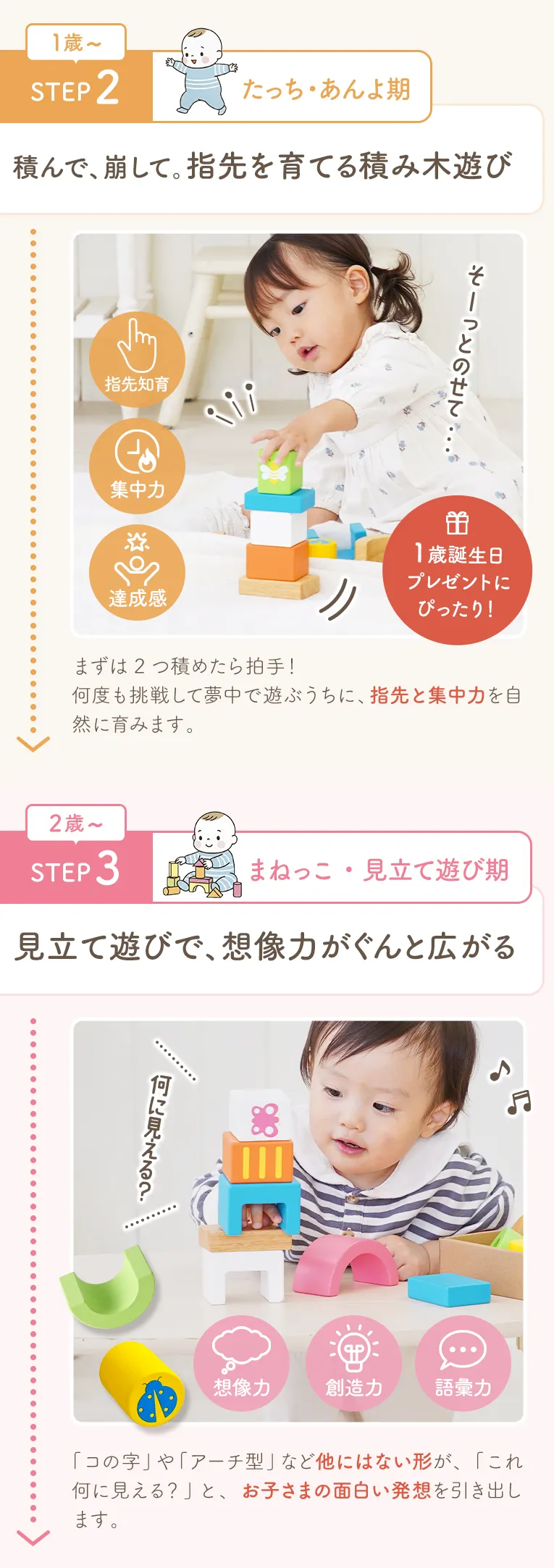 TREEスロープ ＜1歳 18ヶ月 2歳 ＞ Edute(エデュテ）