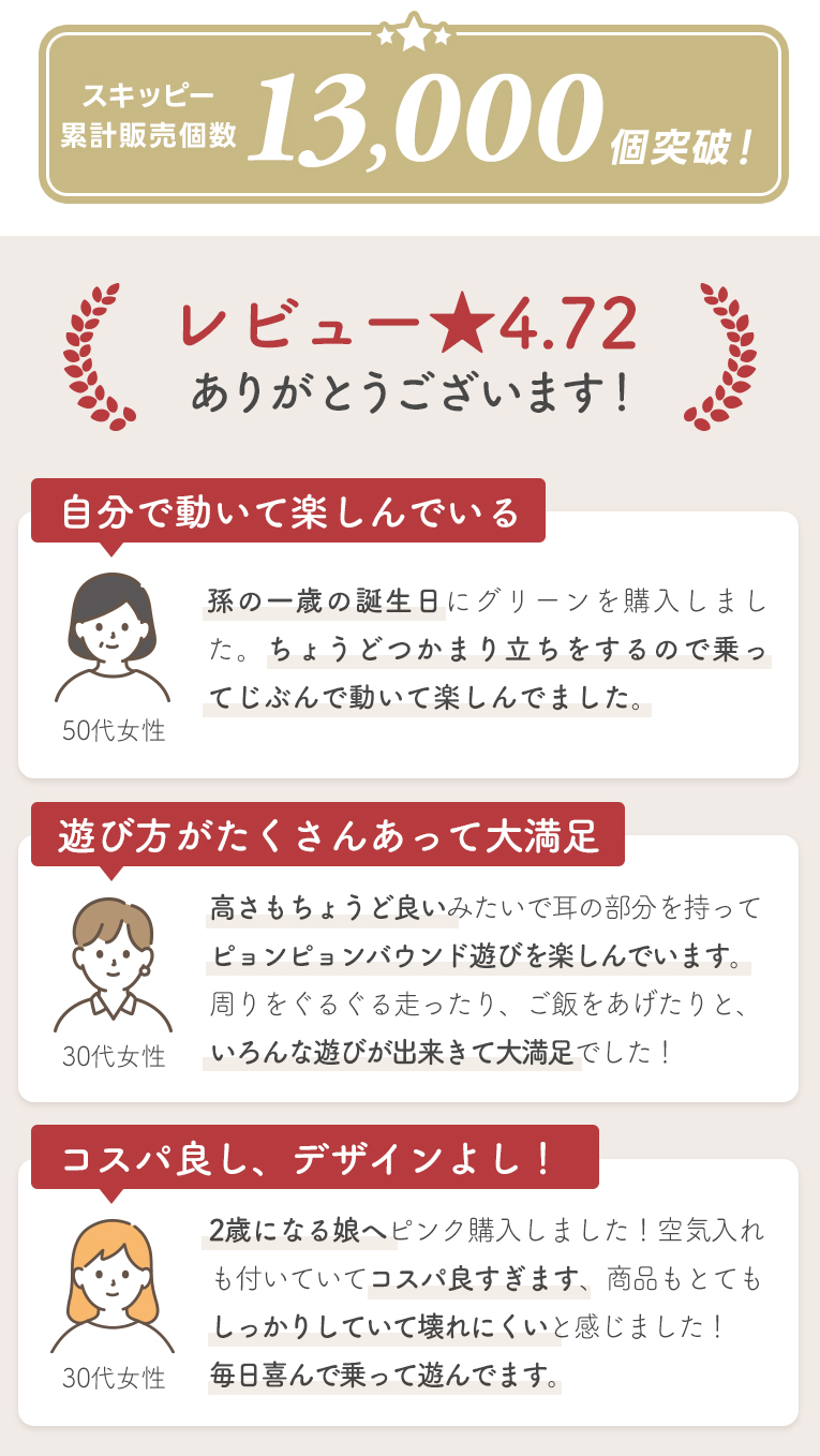 知育バランストイスキッピ―