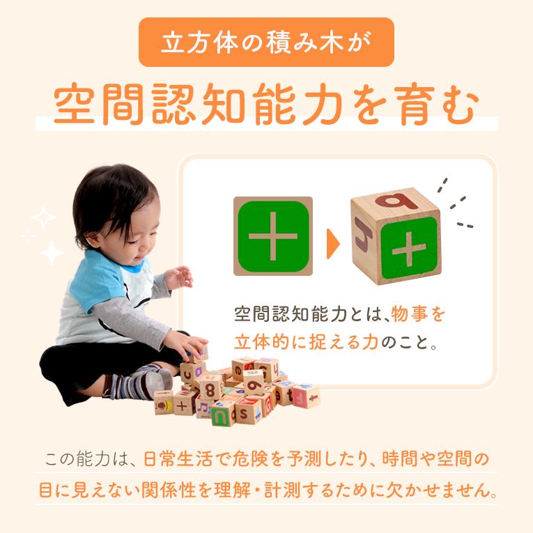 数字ブロックの木のおもちゃABCブロックス｜1歳プレゼント