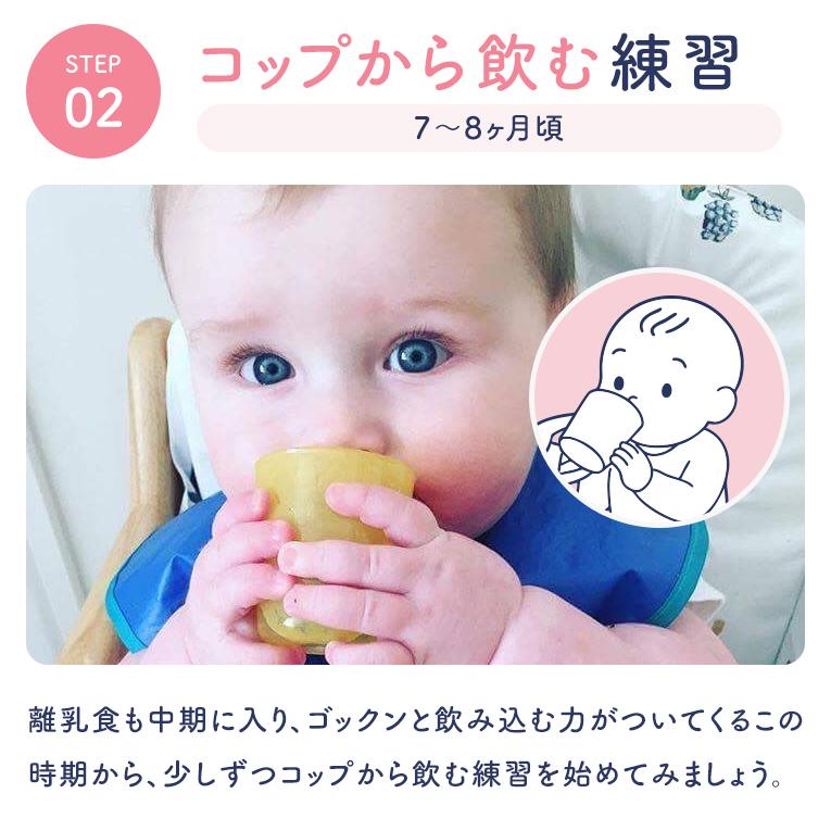 赤ちゃん用コップならBABYCUP (ベビーカップ)｜通販・離乳食プレゼント