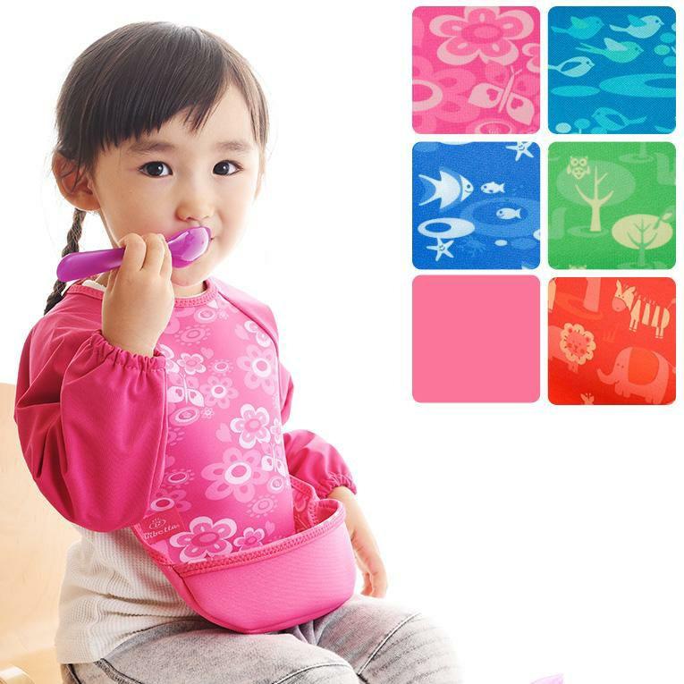 ラグランスリーブ付き ウルトラビブ＜0歳1歳2歳＞Bibetta ビベッタ