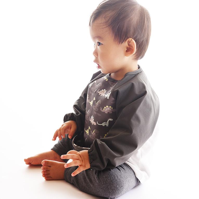 ラグランスリーブ付き ウルトラビブ＜0歳1歳2歳＞Bibetta ビベッタ