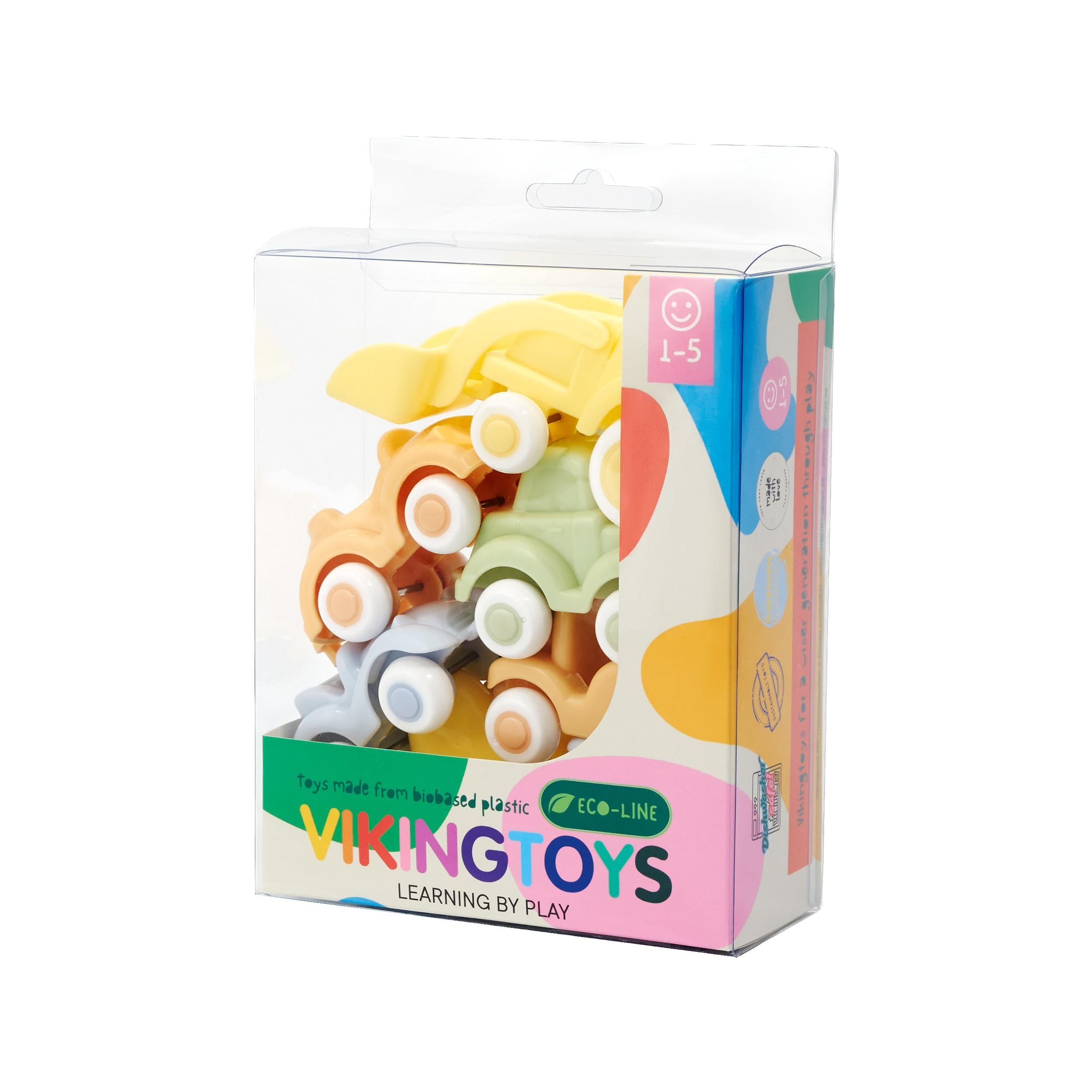 エコラインミニチュビーズアソート7個入＜1歳2歳3歳＞VIKINGTOYS
