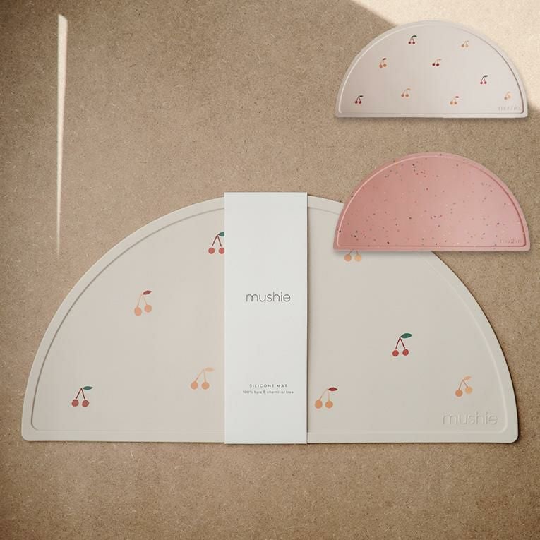 シリコンマット＜ 6ヶ月 1歳 2歳 3歳 ＞mushie （ムシエ）