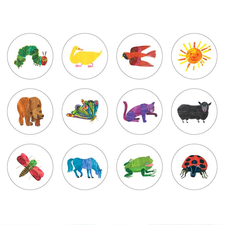 メモリーマッチゲーム＜3歳＞Eric Carle(エリックカール）