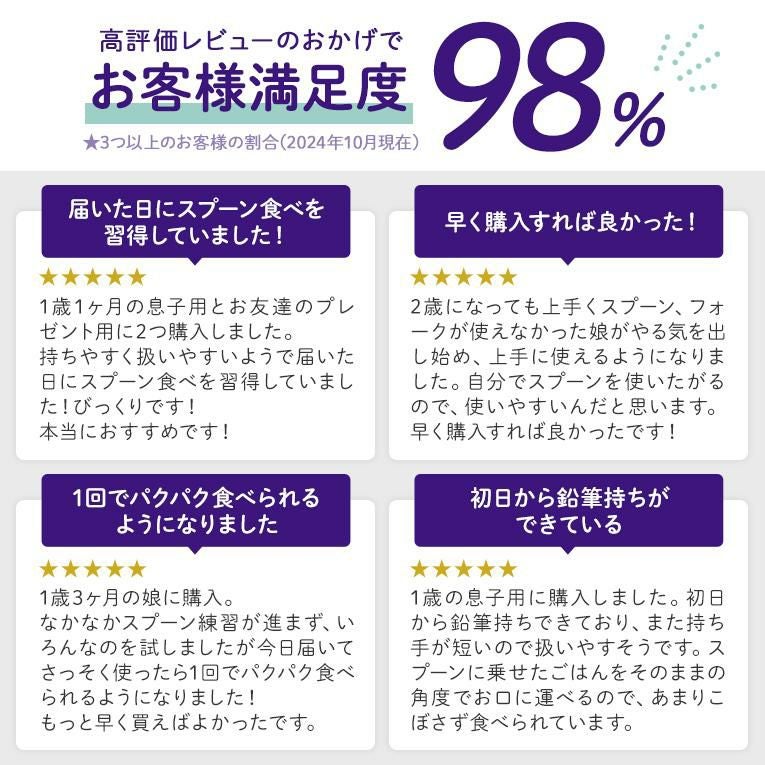 スプーン・フォーク2点セット＜6ヶ月 1歳 離乳食＞doddl （ドードル）