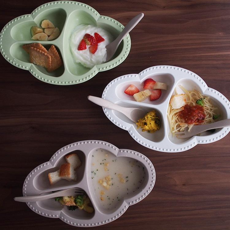 bien mangeワンプレート食器3点セット＜6ヶ月 離乳食＞Lien de famille（リアンドファミーユ）