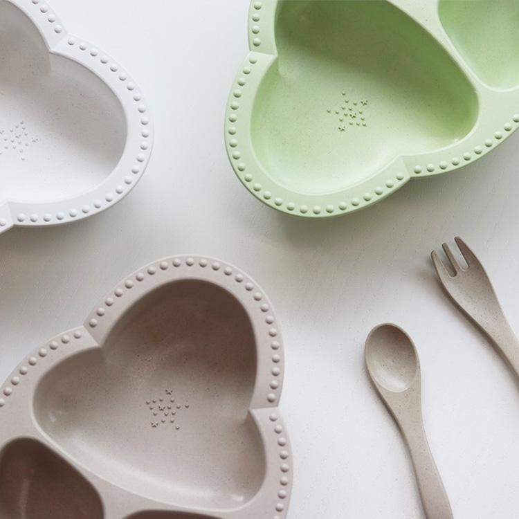 bien mangeワンプレート食器3点セット＜6ヶ月 離乳食＞Lien de famille（リアンドファミーユ）