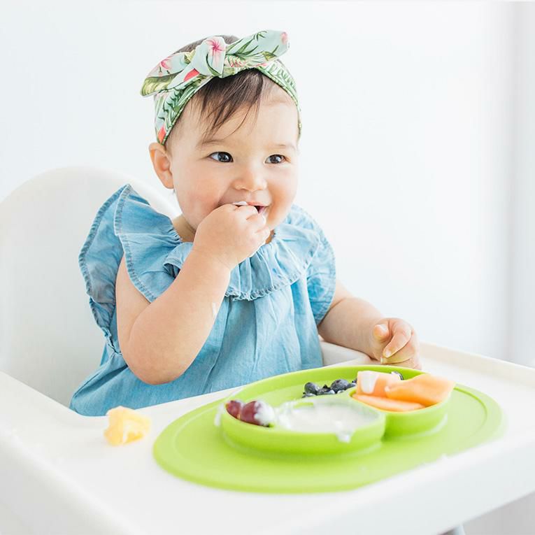 選べる離乳食セットミニマット+タイニーカップ＜ 6ヶ月 1歳 2歳　3歳＞ ezpz(イージーピージー）