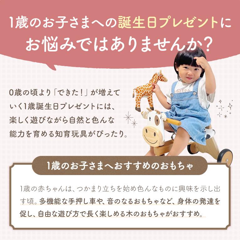 1歳知育玩具ギフトセット～モーモーバイク+シークレットアイテム