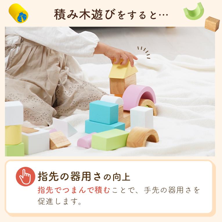 累計販売数33000個突破の赤ちゃんにぴったりの音の鳴る積み木