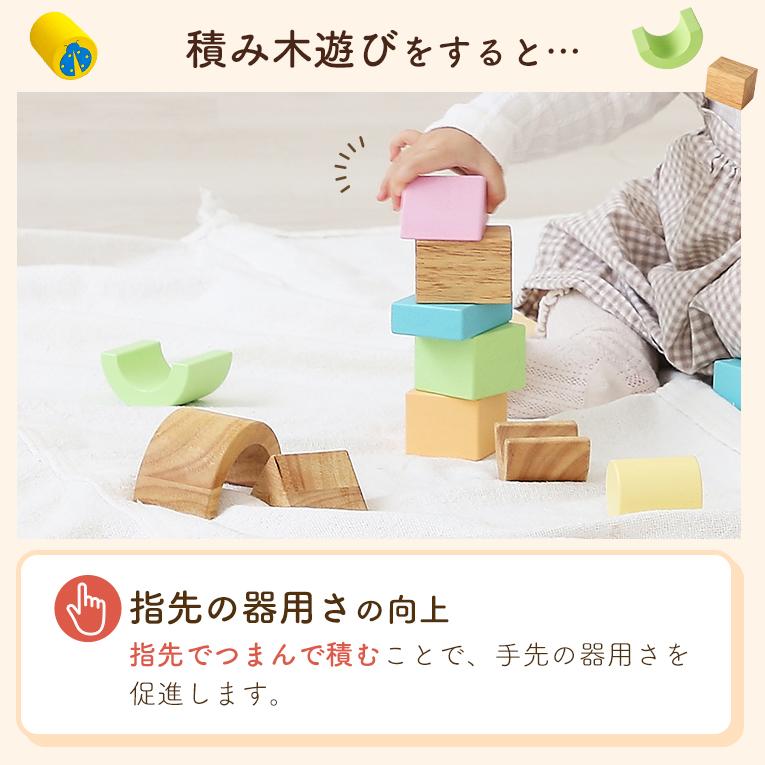 【名入れパーツもう一つプレゼント】 SOUNDブロックスLarge （シャーベット） ＜ 10ヶ月 1歳 2歳＞ Edute(エデュテ）